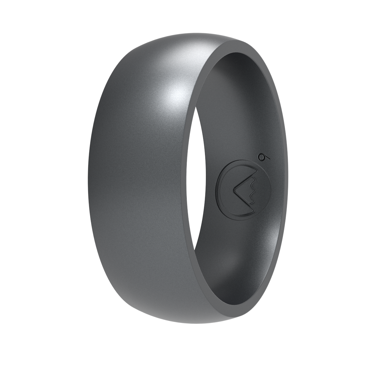 Frontier Silicone Ring - Gunmetal – Ventureborn