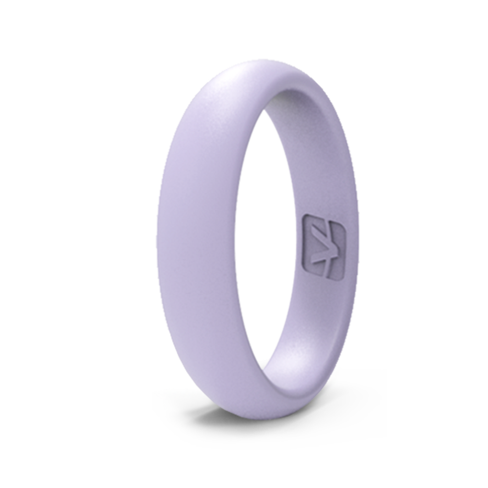 Purple silicone 2025 wedding band