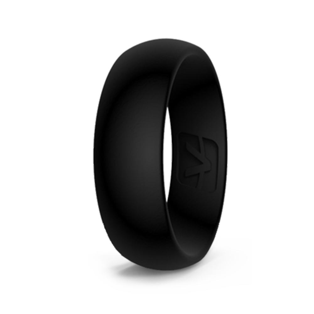 Silicone Ring Classic Obsidian