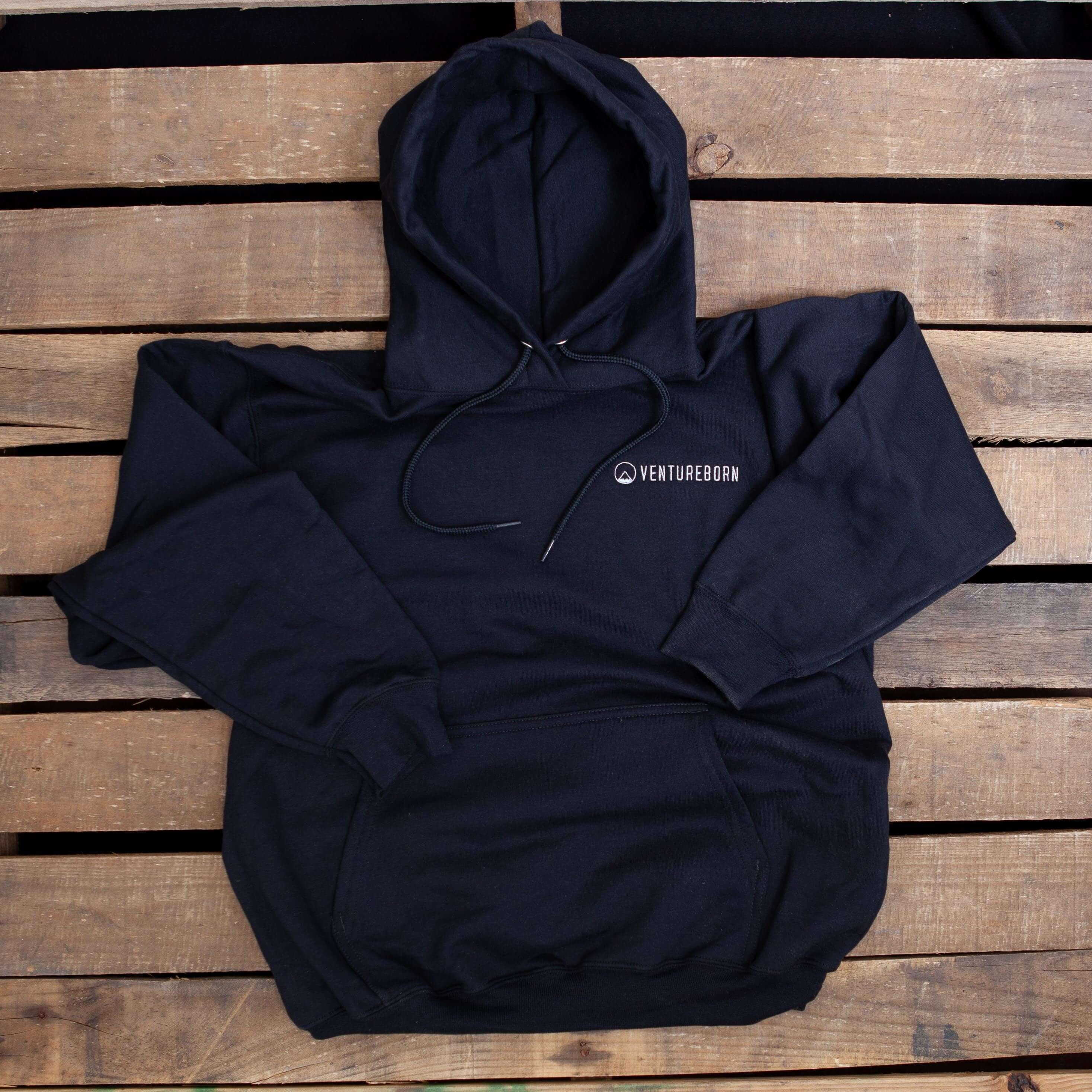 Ventureborn Hoodie - Black