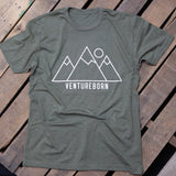 Ventureborn T-Shirt - Mountain - Green