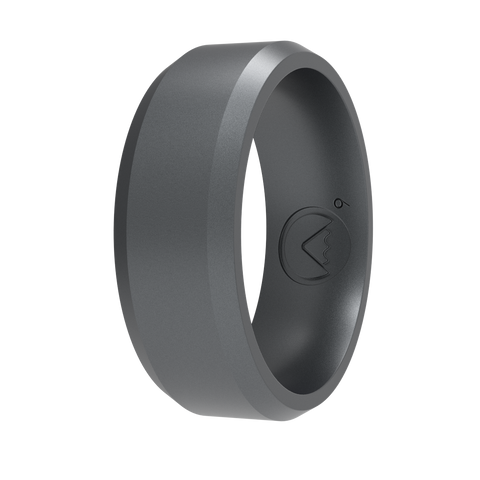Wilderness Silicone Ring - Gunmetal
