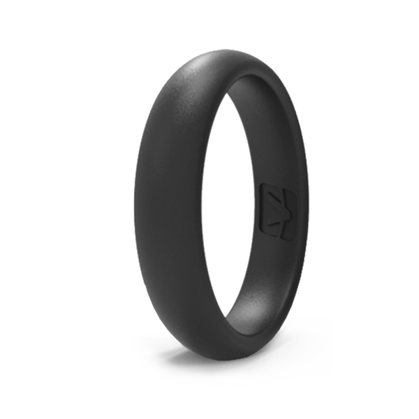 Adventure Collection Flexible Ring - Thin - Obsidian