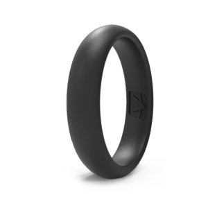 Adventure Collection Flexible Ring - Thin - Obsidian