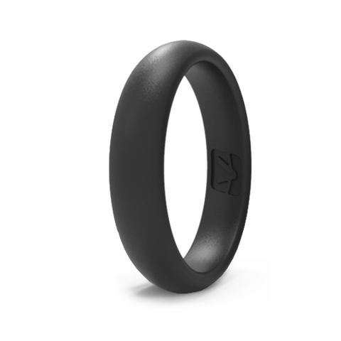 Adventure Collection Flexible Ring - Thin - Obsidian